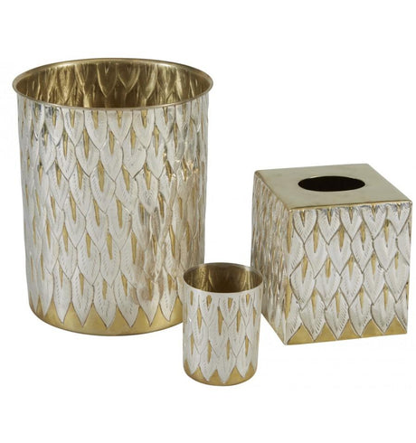 Thompson Traders Pavone Tissue Holder Pavone Tissue AP2 Polished Brass and Nickel
(Peacock)
