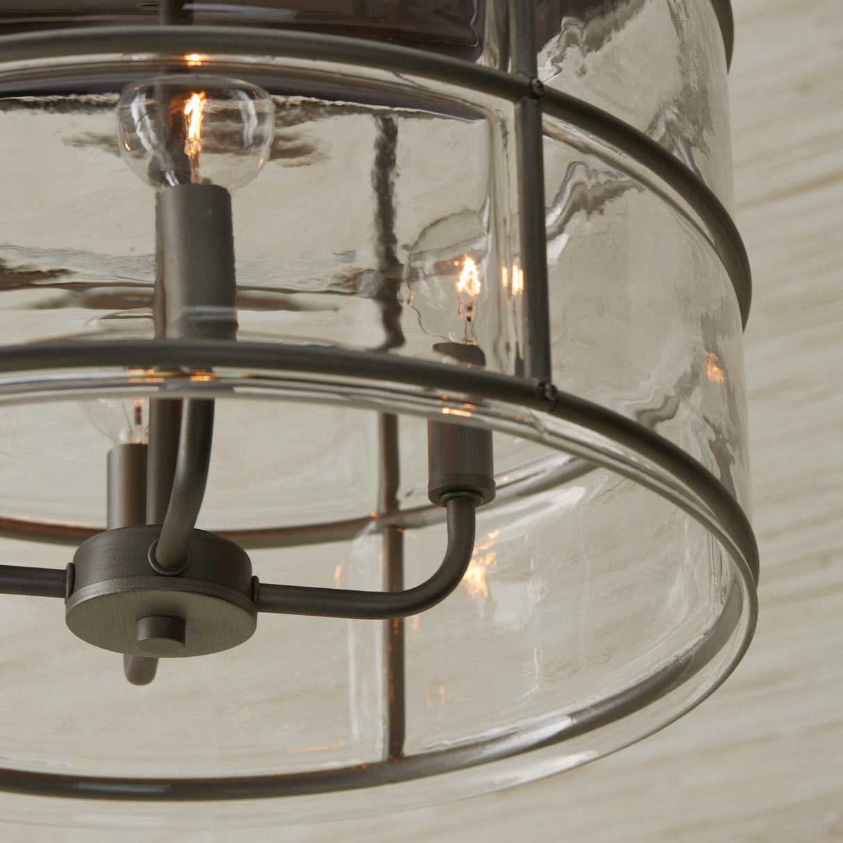 Capital Lighting 329441UG Colby 4 Light Pendant Urban Grey