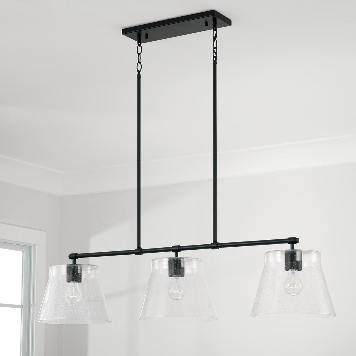 Capital Lighting 846931MB Baker 3 Light Island Matte Black