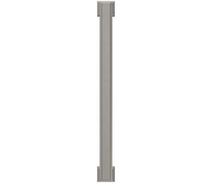 Amerock Cabinet Pull Satin Nickel 7-9/16 inch (192 mm) Center-to-Center Appoint 1 Pack Drawer Pull Cabinet Handle Cabinet Hardware