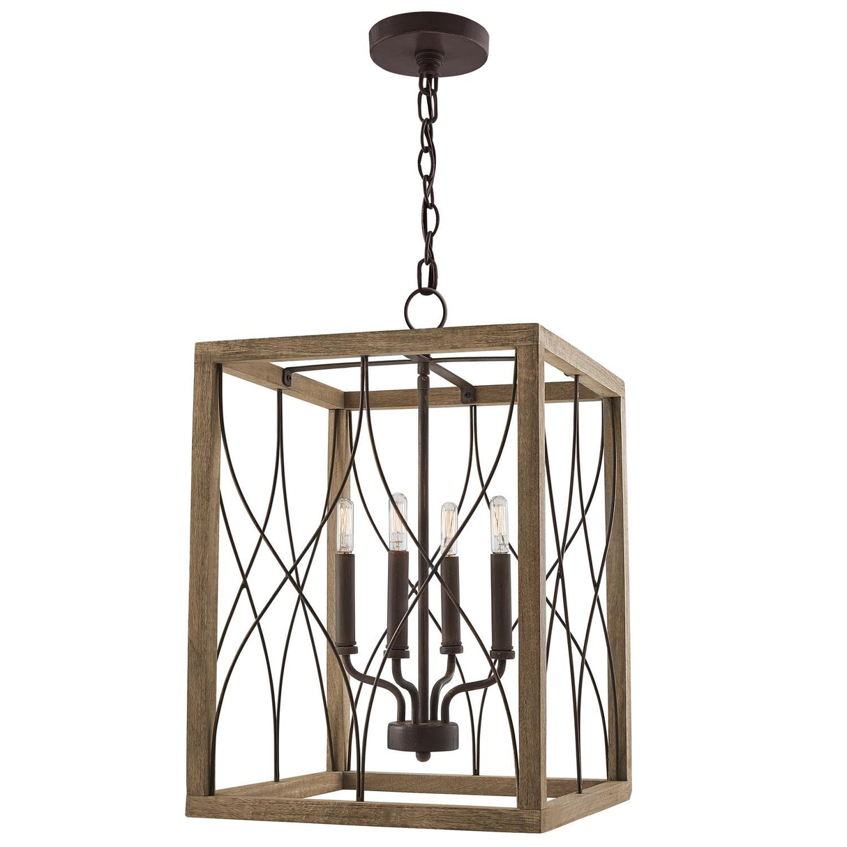 Capital Lighting 529141NG Tybee 4 Light Foyer Nordic Grey