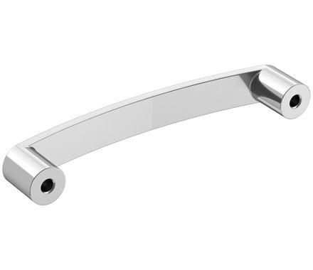 Amerock Cabinet Pull Polished Chrome 3-3/4 inch (96 mm) Center-to-Center Rift 1 Pack Drawer Pull Cabinet Handle Cabinet Hardware