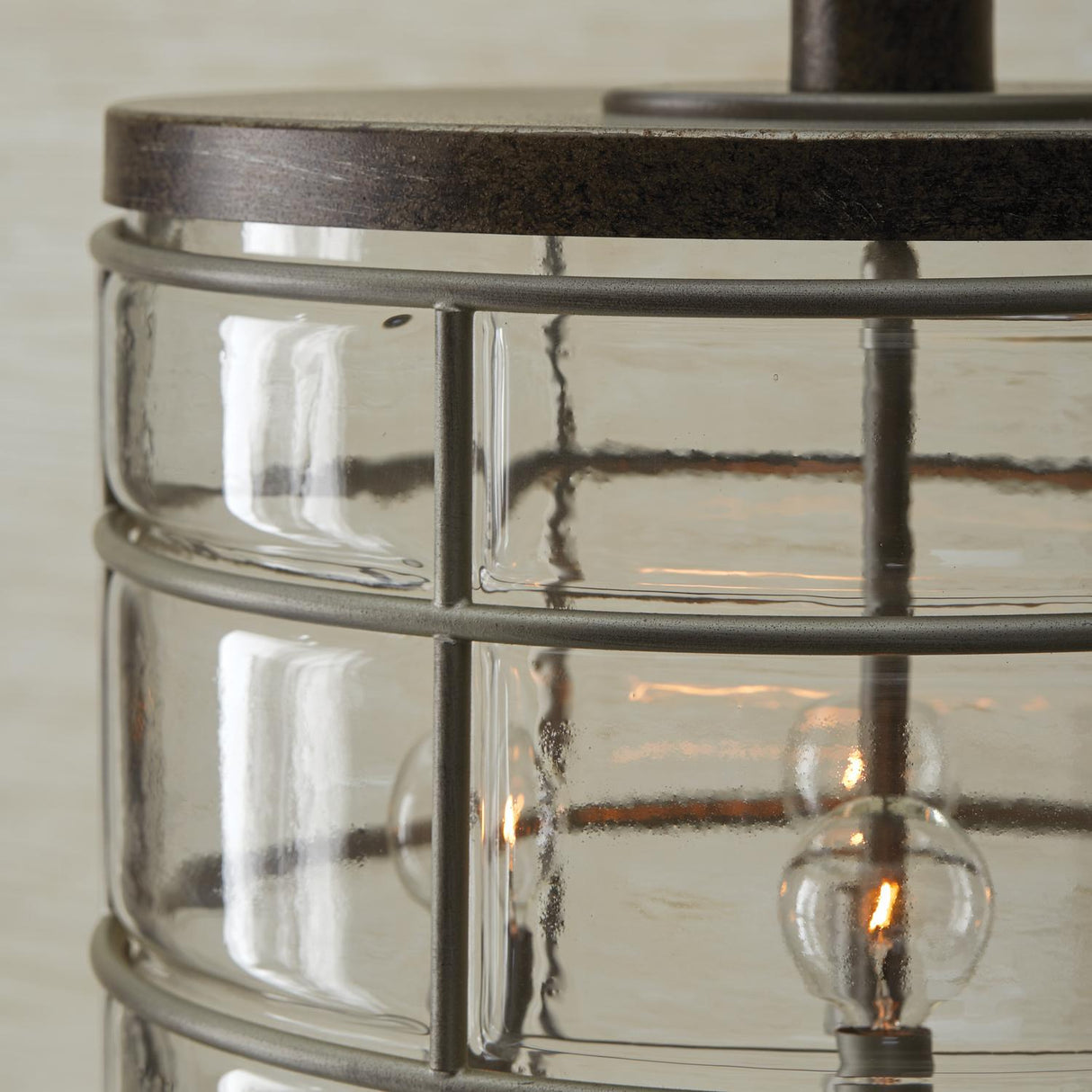 Capital Lighting 329441UG Colby 4 Light Pendant Urban Grey