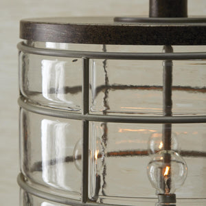 Capital Lighting 329441UG Colby 4 Light Pendant Urban Grey