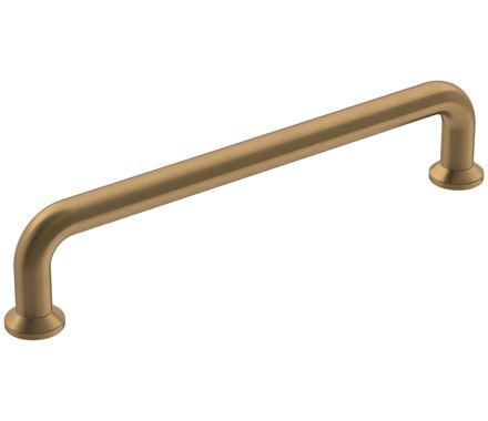 Amerock Cabinet Pull Champagne Bronze 5-1/16 inch (128 mm) Center-to-Center Factor 1 Pack Drawer Pull Cabinet Handle Cabinet Hardware
