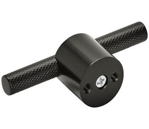 Amerock Cabinet Pull Matte Black 5/8 inch (16 mm) Center to Center Transcendent 1 Pack Drawer Pull Drawer Handle Cabinet Hardware