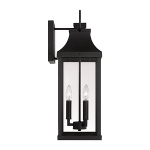 Capital Lighting 946431BK Bradford 3 Light Outdoor Wall Lantern Black