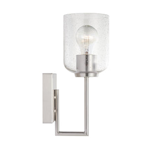 Capital Lighting 639311BN-500 Carter 1 Light Sconce Brushed Nickel