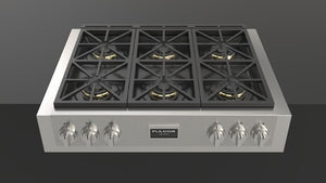 36" Pro Gas Range Top