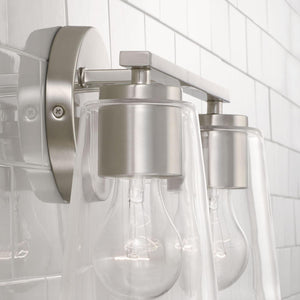 Capital Lighting 148621BN-537 Portman 2 Light Vanity Brushed Nickel