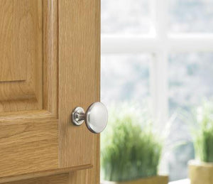Amerock Cabinet Knob Satin Nickel 1-1/4 inch (32 mm) Diameter Edona 1 Pack Drawer Knob Cabinet Hardware