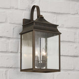 Capital Lighting 936941OZ Sutter Creek 4 Light Outdoor Wall Lantern Oiled Bronze