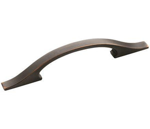 Amerock Cabinet Pull Oil Rubbed Bronze 3-3/4 inch (96 mm) Center to Center Conrad 1 Pack Drawer Pull Drawer Handle Cabinet Hardware