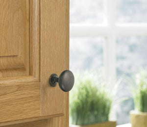 Amerock, Oil Rubbed Bronze 1-1/4 inch (32 mm) Diameter Edona 1 Pack Drawer Knob Cabinet Hardware