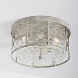 Capital Lighting 225021MS Beaufort 2 Light Flush Mount Mystic Sand