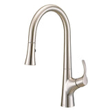 Gerber D454422 Chrome Antioch Single Handle Pull-down Kitchen Faucet