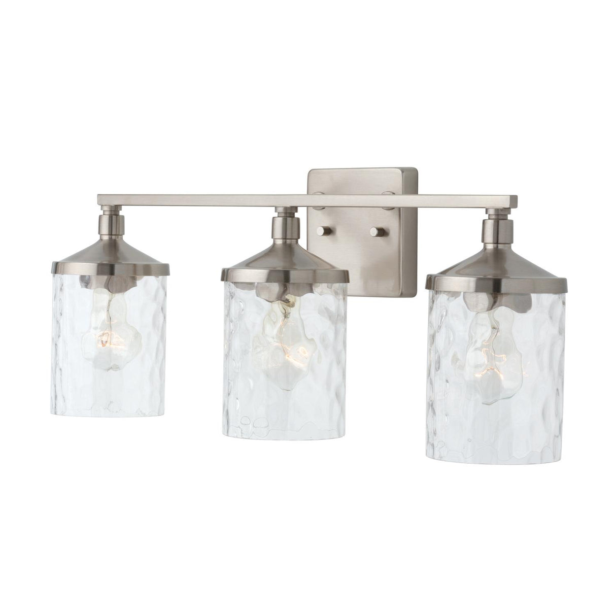 Capital Lighting 128831BN-451 Colton 3 Light Vanity Brushed Nickel