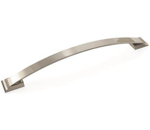 Amerock Appliance Pull Satin Nickel 12 inch (305 mm) Center to Center Candler 1 Pack Drawer Pull Drawer Handle Cabinet Hardware