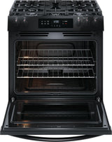 Frigidaire FCFG3062AB 30" Front Control Gas Range with Quick Boil