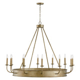 Capital Lighting 449201ML Nole 12 Light Chandelier Mystic Luster