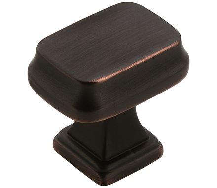 Amerock Cabinet Knob Oil Rubbed Bronze 1-1/4 inch (32 mm) Length Revitalize 1 Pack Drawer Knob Cabinet Hardware