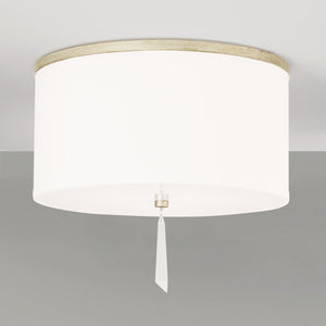 Capital Lighting 237031WG Gwyneth 3 Light Flush Mount Winter Gold