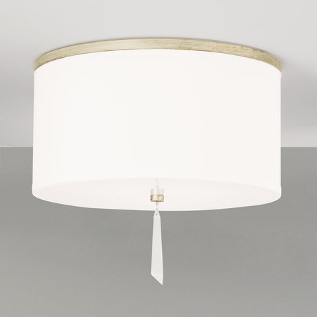 Capital Lighting 237031WG Gwyneth 3 Light Flush Mount Winter Gold