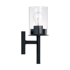 Capital Lighting 646811MB-532 Mason 1 Light Sconce Matte Black