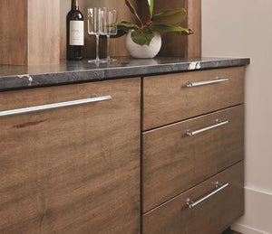 Amerock Cabinet Pull Polished Chrome 7-9/16 inch (192 mm) Center-to-Center Radius 1 Pack Drawer Pull Cabinet Handle Cabinet Hardware