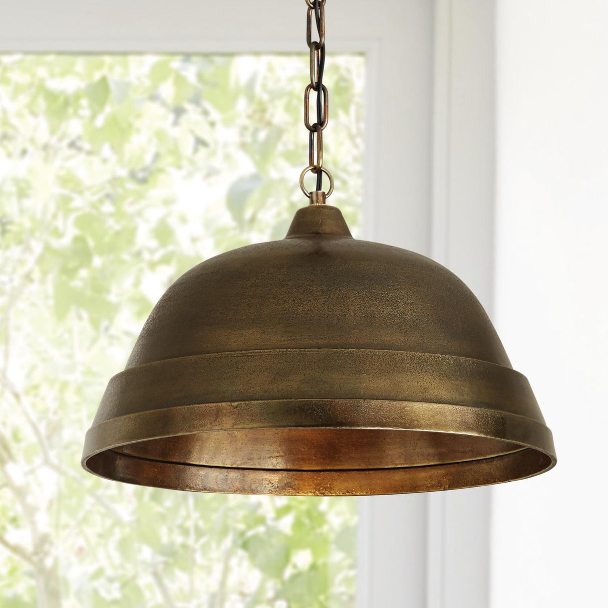 Capital Lighting 330311XB Sedona 1 Light Pendant Oxidized Brass
