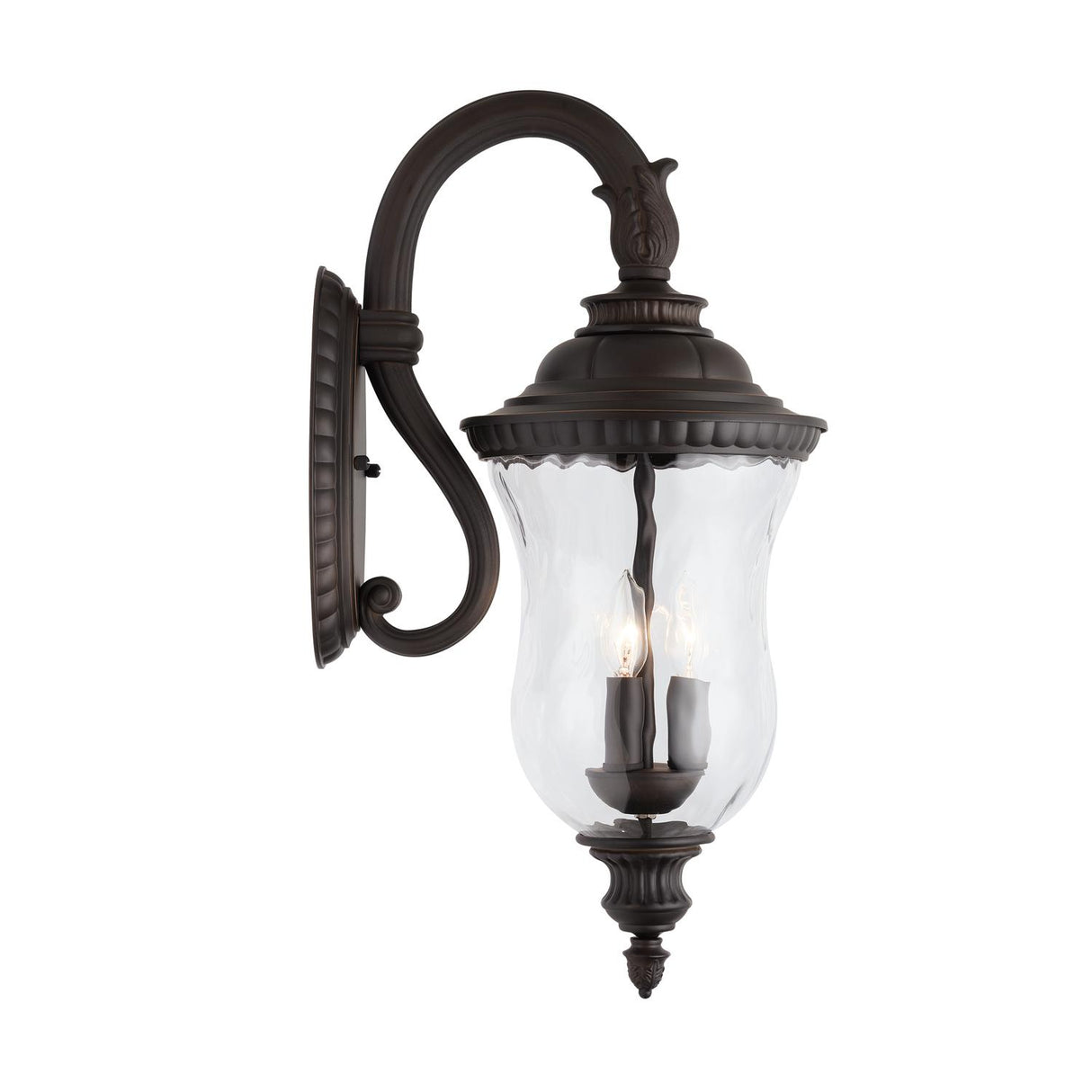 Capital Lighting 939831OZ Ashford 3 Light Outdoor Wall Lantern Oiled Bronze