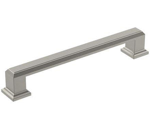 Amerock Cabinet Pull Satin Nickel 5-1/16 inch (128 mm) Center-to-Center Appoint 1 Pack Drawer Pull Cabinet Handle Cabinet Hardware