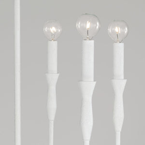 Capital Lighting 450361XW Paloma 6 Light Chandelier Textured White