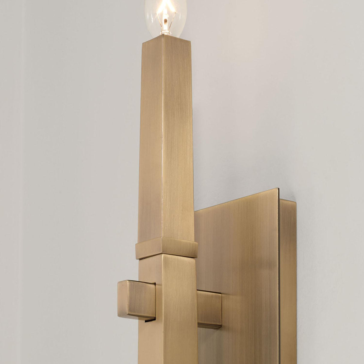 Capital Lighting 649611AD Blake 1 Light Sconce Aged Brass