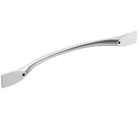 Amerock Cabinet Pull Polished Chrome 7-9/16 inch (192 mm) Center-to-Center Uprise 1 Pack Drawer Pull Cabinet Handle Cabinet Hardware