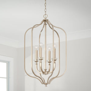 Capital Lighting 544841BS Breigh 4 Light Foyer Brushed Champagne