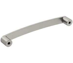 Amerock Cabinet Pull Satin Nickel 5-1/16 inch (128 mm) Center-to-Center Rift 1 Pack Drawer Pull Cabinet Handle Cabinet Hardware