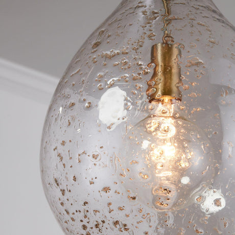 Capital Lighting 333813PA-472 Rabun 1 Light Pendant Patinaed Brass