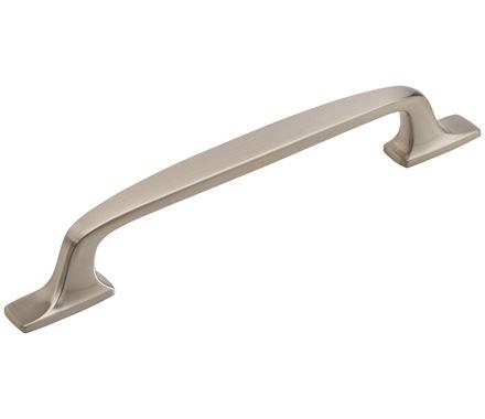 Amerock Appliance Pull Satin Nickel 8 inch (203 mm) Center to Center Highland Ridge 1 Pack Drawer Pull Drawer Handle Cabinet Hardware