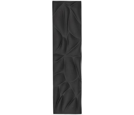 Amerock Cabinet Pull Matte Black 3-3/4 inch (96 mm) Center to Center Calathea 1 Pack Drawer Pull Drawer Handle Cabinet Hardware
