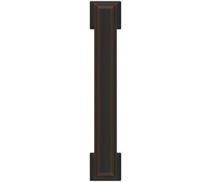 Amerock Cabinet Pull Oil Rubbed Bronze 3-3/4 inch (96 mm) Center-to-Center Appoint 1 Pack Drawer Pull Cabinet Handle Cabinet Hardware