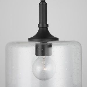 Capital Lighting 339311MB Carter 1 Light Pendant Matte Black
