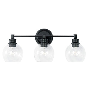Capital Lighting 121131MB-426 Mid Century 3 Light Vanity Matte Black