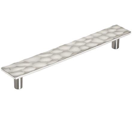 Amerock Cabinet Pull Satin Nickel 6-5/16 inch (160 mm) Center to Center Kamari 1 Pack Drawer Pull Drawer Handle Cabinet Hardware