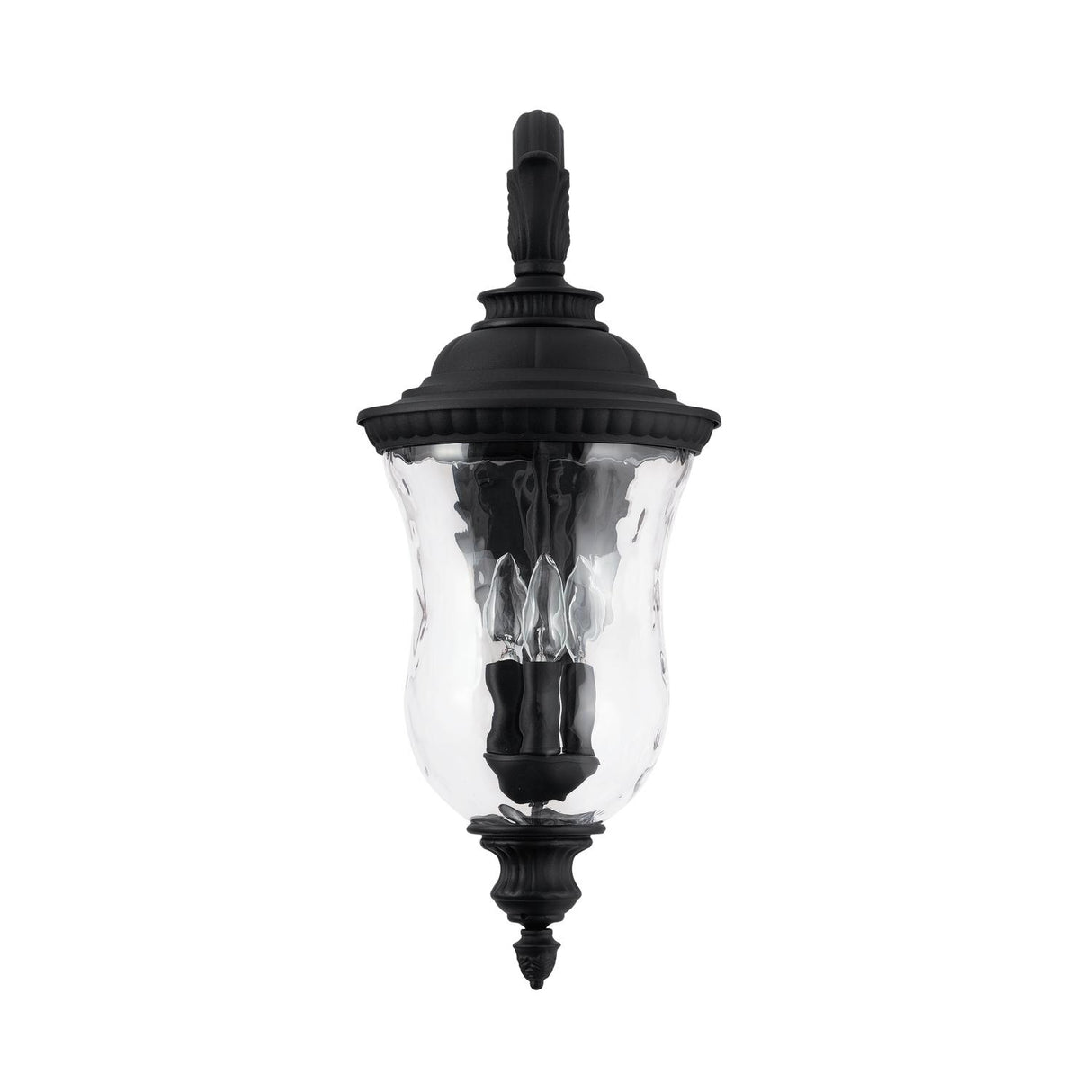 Capital Lighting 939831BK Ashford 3 Light Outdoor Wall Lantern Black