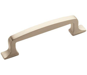 Amerock Cabinet Pull Satin Nickel 3-3/4 inch (96 mm) Center to Center Westerly 1 Pack Drawer Pull Drawer Handle Cabinet Hardware