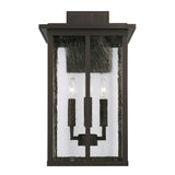 Capital Lighting 943843OZ Barrett 4 Light Outdoor Wall Lantern Oiled Bronze