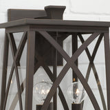 Capital Lighting 946531OZ Marshall 3 Light Outdoor Wall Lantern Oiled Bronze