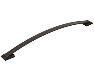 Amerock Appliance Pull Black Bronze 18 inch (457 mm) Center to Center Candler 1 Pack Drawer Pull Drawer Handle Cabinet Hardware