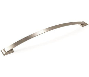 Amerock Appliance Pull Satin Nickel 18 inch (457 mm) Center to Center Candler 1 Pack Drawer Pull Drawer Handle Cabinet Hardware